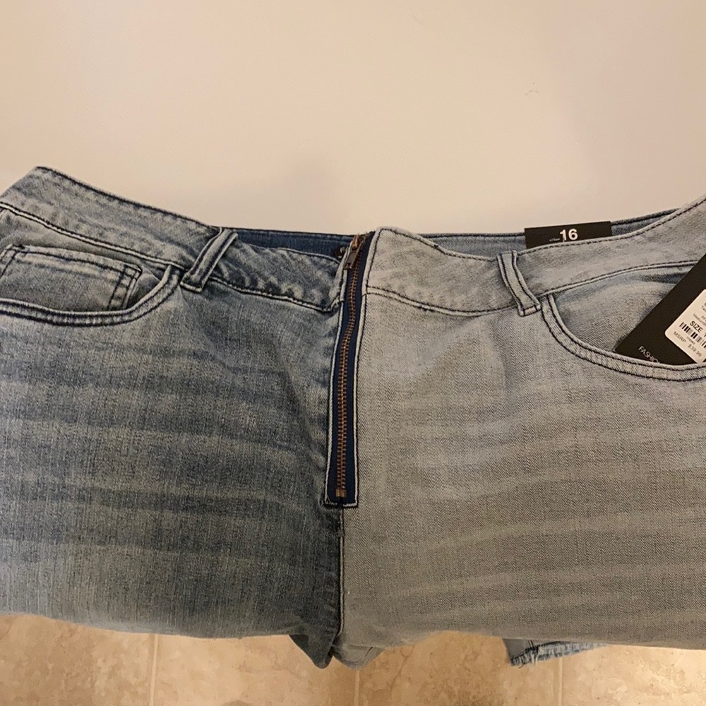 Two Toned Jeans